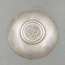 Antique Miscellaneous plate twelve Zodiac copper plate home craft ornaments bronze ware