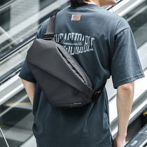 2021 New Tide brand mens function satchel shoulder shoulder bag business commuter backpack mens bag large capacity messenger bag