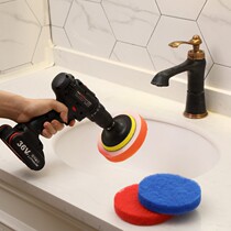 Electric drill scouring pad cleaning cloth electric cleaning brush kitchen tile floor polishing artifact scratch brush head
