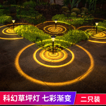 2022 new solar outdoor waterproof grass terrace light garden arrangement to decorate home landscape patio ground insertion lamp