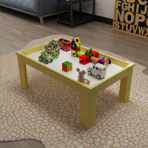 Multifunctional childrens toy table Baby play sand game Clay space sand table Kindergarten amusement park Building block table