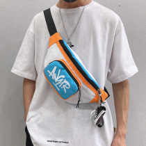 Champion summer new backpack mens shoulder bag Japanese fashion sports Small Satchel mens chest bag ins tide running bag