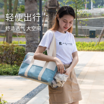 Kitty Out Portable Bag Breathable Cat Bag Large Capacity Pet Puppy Hand Carry Bag Foldable Mini Dog Handbag