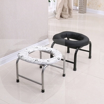 Squat toilet seat Household folding non-slip pregnant woman old man toilet seat stool stool simple convenient and practical home