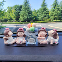 Car Pendulum in control desk Car Creative Ornament Swing Piece Yoga Weight Loss Little Girl Car Supplies Grand Total Goddess