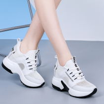 Official website flagship store in the small white shoes women 2021 summer new explosive mesh shoes mesh breathable thin Joker transport
