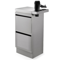 Hairdressing tool cabinet Net Red Barber Shop hair cutting Cabinet hair salon special stainless steel high-grade drawer type lockers