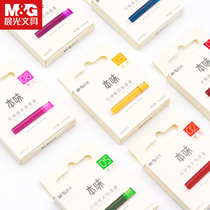Morning light color ink sac can replace ink bag fountain pen ink hand Account Key Note special set of 10-color Willow Red Red Black Oak