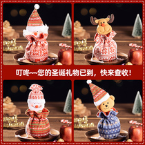 Christmas Socks Gift Bag Christmas Eve Bags Safe Fruits Gift Bags Apple Box Christmas Elk Snowman