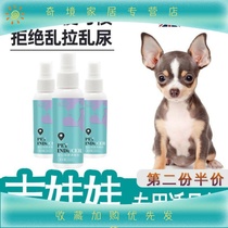 Gidoll special training to guide dog positioning inducers to relieve themselves such as toilets chaotic urinals and poop defecation