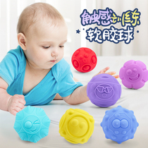  Baby toys Touch ball Baby 0-1 years old Hand grip ball Massage ball Touch ball Tactile perception grip training 6