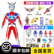 1 m oversized toy Dijacello Superman action doll childrens set large deformed card boy