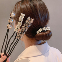 2021 New ball head flower hair curler Korean lazy headdress temperament simple flower bract head shape curly hair