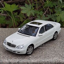 NOREV 1:18 Benz S600 W220 butterfly running S55 2000 simulation of alloy car model