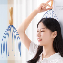 Massage the scalp to promote blood circulation five-claw itching scratching human extraction octopus Ren Jialun and soul extractor