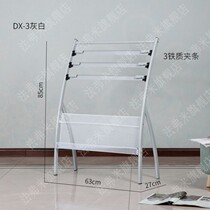 New product iron newspaper rack newspaper rack magazine data rack display rack display frame publicity color page storage newspaper rack landing
