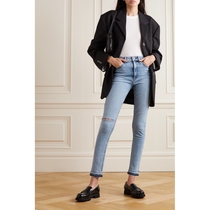 (New Season)Rag&Bone 2021 Early Autumn Womens Distressed High Waist Skinny Jeans NET-A-PORTER