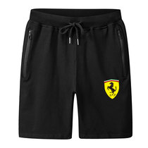 2021 new red team f1 racing suit shorts summer breathable five-point pants quick-drying sports pants men