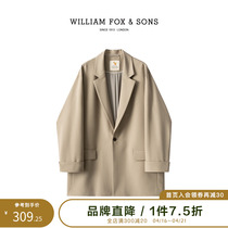 William Fox Spring new 70% sleeves Small suit Mens casual Business Western suit Single West mens jacket
