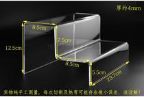 Customized acrylic ladder booth three-layer trapezoidal display stand hand-made model toy rack tea set display rack ornaments
