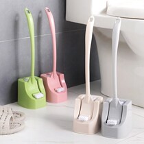 Set artifact toilet brush soft wool cleaning cleaning squatting pit urinal washing integrated toilet squat toilet cleaning long handle