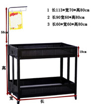 Multi-purpose guardrail for second-hand practical promotional flower shelves special beautiful car Black promotional car double-layer solid color