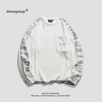 MMOPTOP 2021 spring new daily wear loose round neck versatile casual trend sweater men