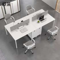 Staff Desk 6 Peoples Office Designer Office Brief White Staff Station Desk Chair Composition 4 Persons