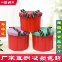 Agricultural artifact work greenhouse mobile lazy stool planting garlic stool small bench butt stool lazy stool