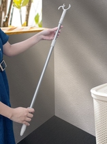 Clothing pole household clothes pole ya fork retractable aluminum pole fork head dormitory lengthened pick to take balcony clothes fork pole