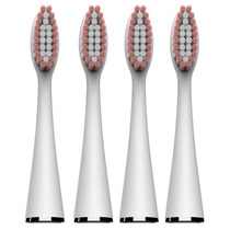 HERE MEGA and American Electric Toothbrush Sonic Vibration 606 Brush Head 4 Pack