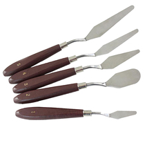 5-piece set of ceramic cake cream carving knife Framed spatula Cake making art carving knife Carving West point carving knife