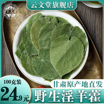Gansu wild Epimedium leaf water tea 100g Chinese Herbal medicine non-500g with Cistanche lock yang