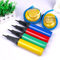 Portable inflator balloon push manual foot-stepped inflatable beating air pump swimming ring blown steam ball machine barrel tool