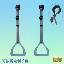Childrens adult non-slip adjustment home fitness ring handle growth high horizontal bar Indoor sports handle ring hook