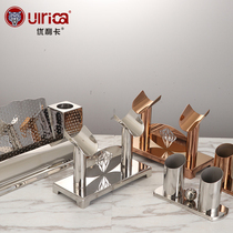 KTV stainless steel microphone stand desktop wireless microphone stand wheat frame microphone stand microphone holder imidazole