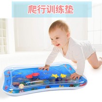 Baby learning to climb artifact Baby crawling guide toy Toddler multi-function puzzle early education inflatable 8 water pad 6 months