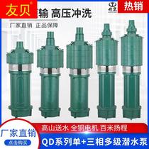 Agricultural multi-stage submersible pump 220v Home High Lift Pumping Water Pump Irrigation Pump Large Flow High Pressure Deep Well Pump
