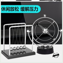 Touching beads Physical maglev single pendulum swing magnetic ball gravity rotation swing gift box home desktop birthday new gift