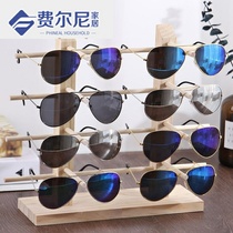 Solid Wood glasses display rack sun glasses display Props sunglasses shelf eyes display rack bracket