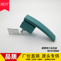 Oven door lock green new curved handle oven handle Vacuum box test chamber Constant temperature oven accessories door handle
