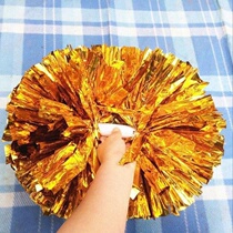 Flower ball games Hand-held flower ball aerobics handle square dance dance cheerleading color ball lara large props