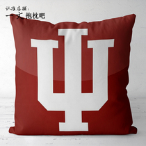 Indiana University Indiana University study abroad souvenir custom gift cushion pillow