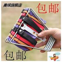 Maza household strong stainless steel stool small chair outdoor portable oxford cloth with folding lightweight fishing chair sketching