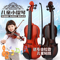 Childrens real string can play music simulation violin instrument birthday gift girl boy toy