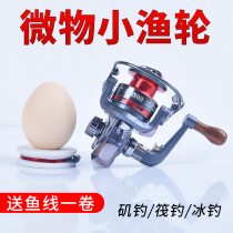 Micro-Matter Spinning Wheel Fishing Wheel Road Subpalm Neutrino Mini Fish Wheel Full Metal 500 Type Micro Throwing Small Fish Wire Wheel