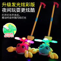 Children push music to learn to walk Walker hand push plane baby push toy baby walking help cart