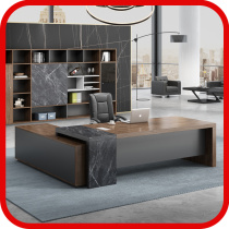 Boss table president simple modern office table and chair combination table commercial large class platform atmospheric office furniture