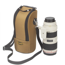 Small white bamboo cannon long Focus head lens bag protective cover storage bag SLR camera inner bag lens barrel lens barrel