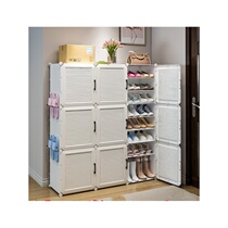 Simple shoe shelf bedroom home interior good-looking multi-layer dustproof storage artifact mouth large capacity dormitory shoe cabinet